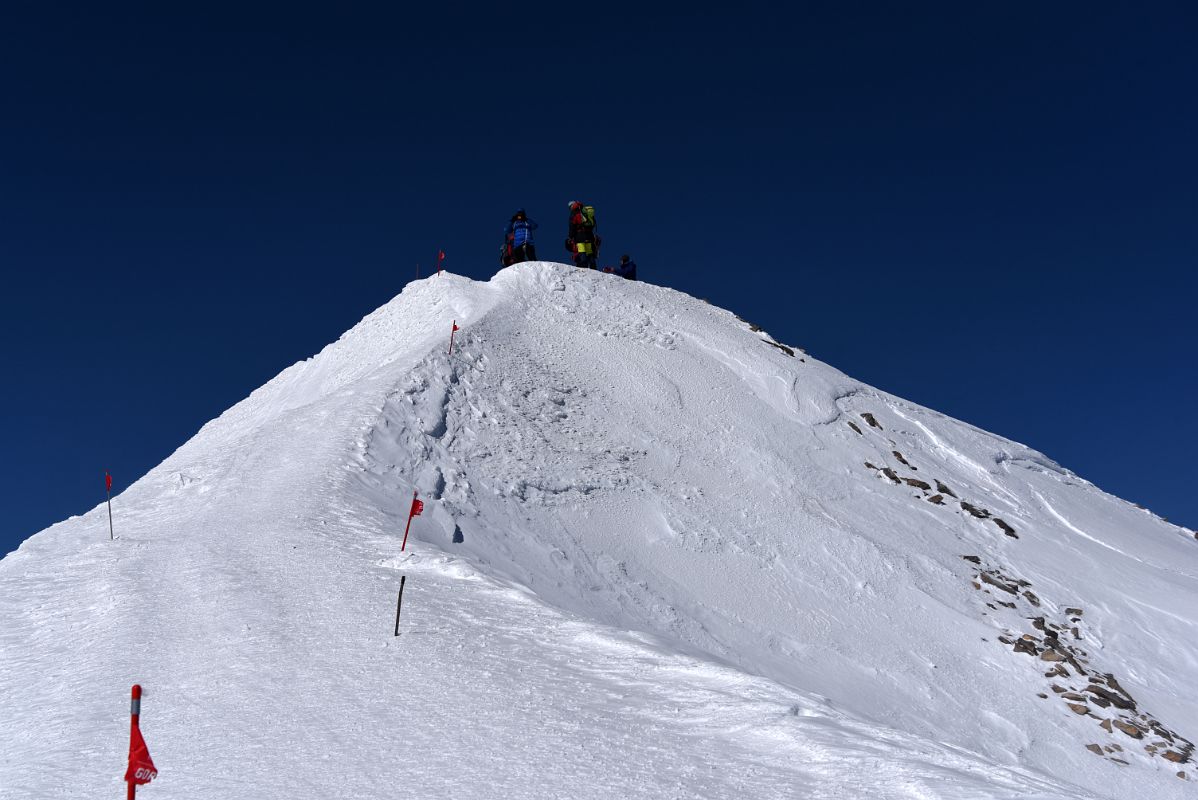 10D The Final Few Metres To The Mount Elbrus West Main Peak Summit